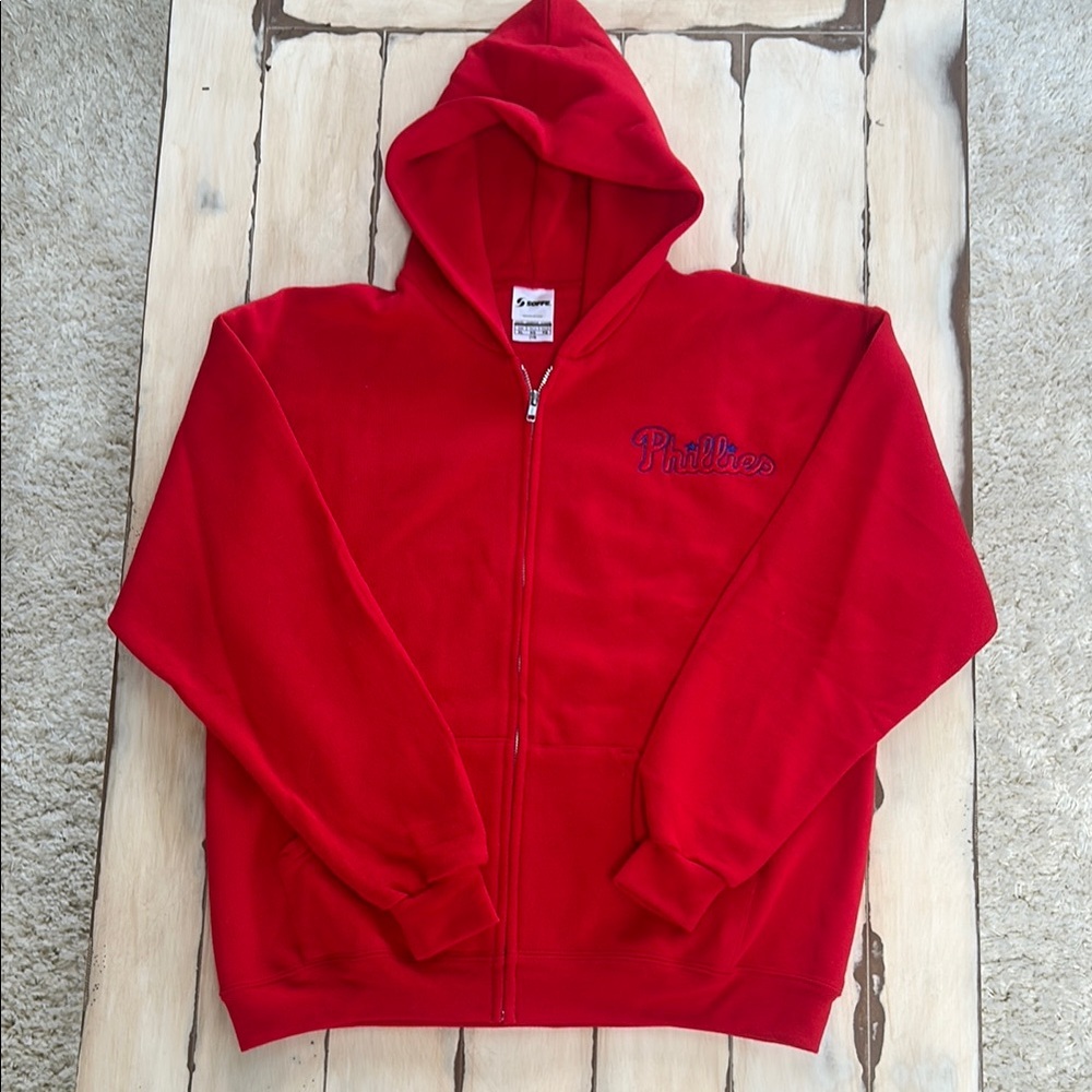 Soffe Red Phillies Hoodie